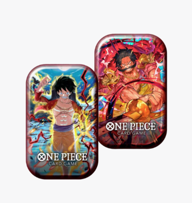 Two One Piece Card Game OP-10 Royal Blood mini tins