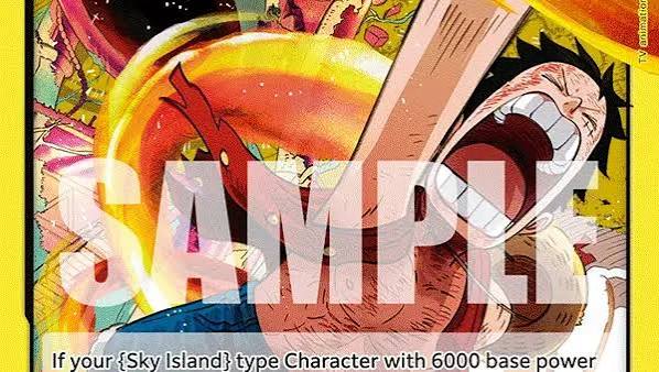 One Piece Card Game OP-15 Booster Pack Sleeve