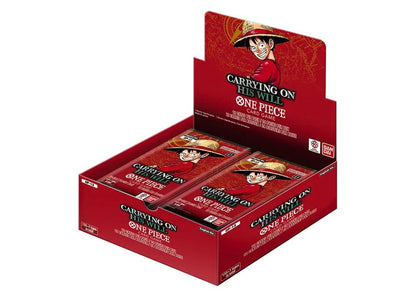One Piece Card Game OP-13 Carrying On His Will booster box, factory sealed