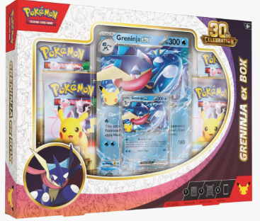 Pokémon TCG 30th Celebration Greninja ex Box