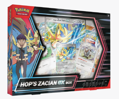 Pokémon TCG Hop's Zacian ex Box, factory sealed