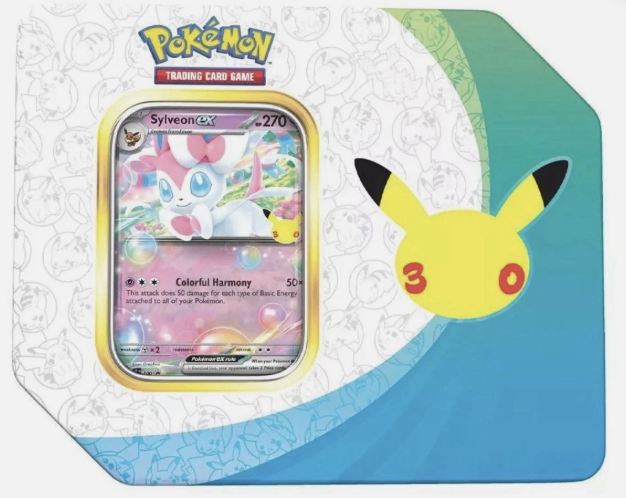 30th Celebration Tin: Pokemon Trading Card Game