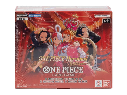 One Piece Card Game EB-03 Heroines Edition booster box, factory sealed