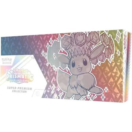 Pokémon TCG Prismatic Evolutions Super Premium Collection box, factory sealed