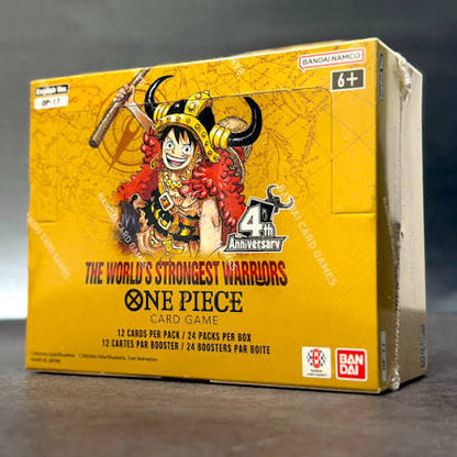 One Piece Card Game OP-17 The World's Strongest Warriors English booster box, factory sealed
