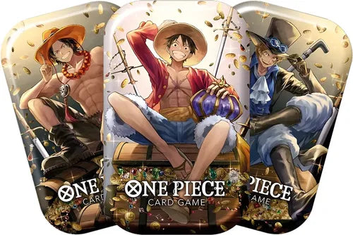 One Piece Card Game OP-13 Carrying On His Will mini tins