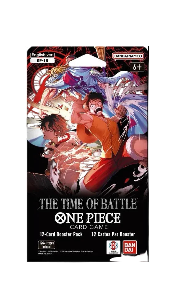 One Piece Card Game OP-16 The Time of Battle sleeved booster pack