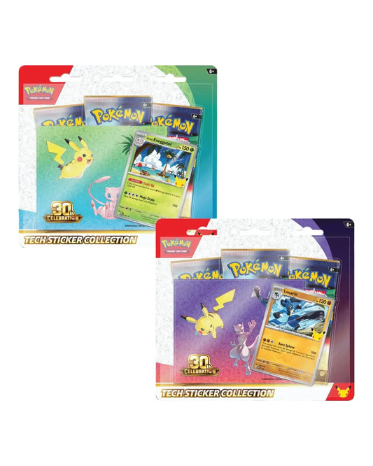 Pokémon TCG 30th Celebration Sticker Collection box